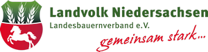 Landvolk Logo mit Schriftzug und Claim 300px